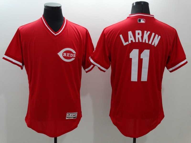 Cincinnati Reds #11 Barry Larkin Red 2016 Flexbase Collection Cooperstown Stitched Baseball Jersey,We sell and wholesale Cincinnati Reds #11 Barry Larkin Red 2016 Flexbase Collection Cooperstown Stitched Baseball Jersey on line form chian!
